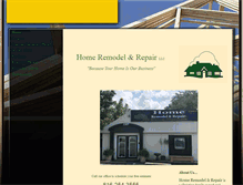 Tablet Screenshot of homeremodelrepair.com